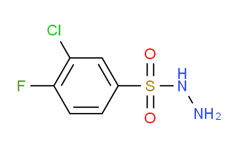 CAS No. 1155521-30-4, 3-Chloro-4-fluorobenzenesulfonohydrazide