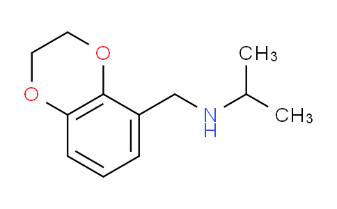 CAS No. 1156164-51-0, N-((2,3-Dihydrobenzo[b][1,4]dioxin-5-yl)methyl)propan-2-amine