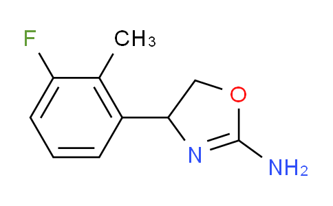 CAS No. 1043498-53-8, 4-(3-Fluoro-2-methylphenyl)-4,5-dihydrooxazol-2-amine