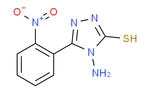 CAS No. 154016-23-6, 4-Amino-5-(2-nitro-phenyl)-4h-[1,2,4]triazole-3-thiol