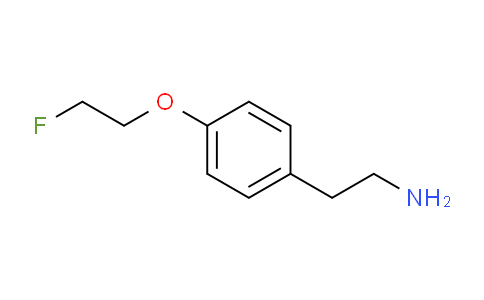 CAS No. 1541416-59-4, 2-[4-(2-Fluoroethoxy)phenyl]ethylamine