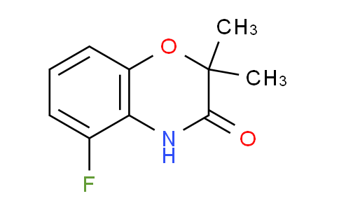 CAS No. 1542255-76-4, 5-Fluoro-2,2-dimethyl-2H-benzo[b][1,4]oxazin-3(4H)-one