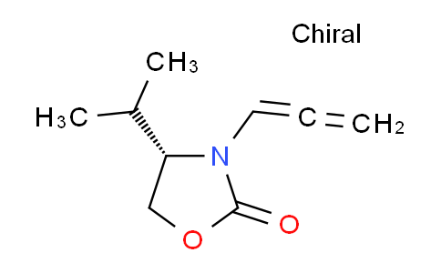 CAS No. 678188-97-1, (4S)-4-(1-methylethyl)-3-(1,2-propadienyl)-2-Oxazolidinone