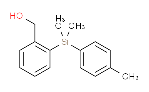CAS No. 1217863-38-1, [2-(Dimethyl-p-tolyl-silanyl)-phenyl]-methanol