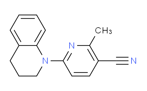 CAS No. 1355200-50-8, 6-(3,4-Dihydroquinolin-1(2H)-yl)-2-methylnicotinonitrile