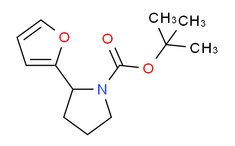 CAS No. 1355207-54-3, tert-Butyl 2-(furan-2-yl)pyrrolidine-1-carboxylate