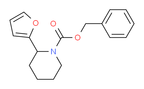 CAS No. 1355207-73-6, Benzyl 2-(furan-2-yl)piperidine-1-carboxylate