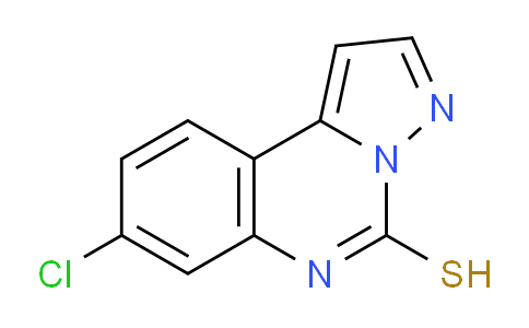CAS No. 17218-77-8, 8-Chloropyrazolo[1,5-c]quinazoline-5-thiol