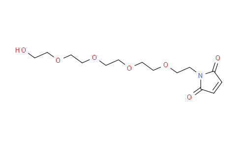 CAS No. 153758-87-3, 1-(14-Hydroxy-3,6,9,12-tetraoxatetradecyl)-1H-pyrrole-2,5-dione