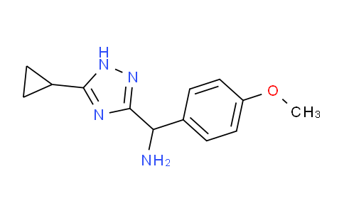 MC809844 | 1708274-88-7 | (5-Cyclopropyl-1H-1,2,4-triazol-3-yl)(4-methoxyphenyl)methanamine