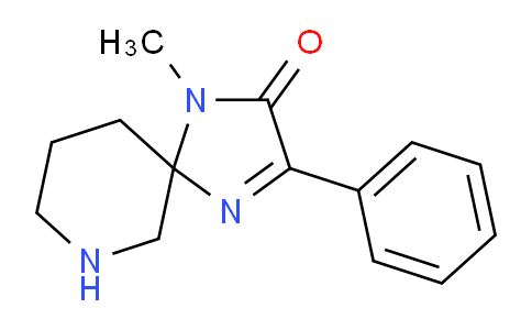 CAS No. 1708288-27-0, 1-Methyl-3-phenyl-1,4,7-triazaspiro[4.5]dec-3-en-2-one