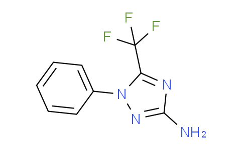 CAS No. 1708301-08-9, 1-Phenyl-5-(trifluoromethyl)-1H-1,2,4-triazol-3-amine