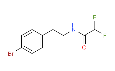 CAS No. 1010422-42-0, N-[2-(4-Bromophenyl)ethyl]-2,2-difluoroacetamide
