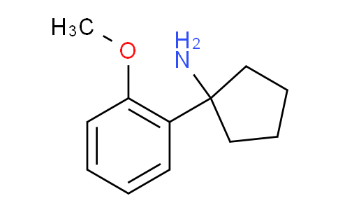 CAS No. 1011365-73-3, 1-(2-Methoxyphenyl)cyclopentanamine