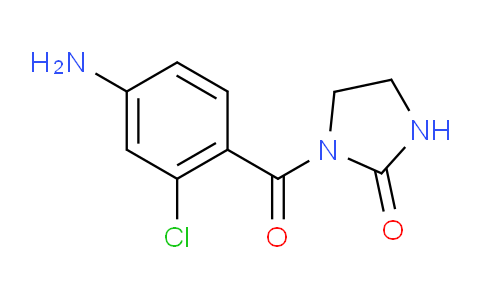 CAS No. 1401319-42-3, 1-(4-Amino-2-chlorobenzoyl)imidazolidin-2-one