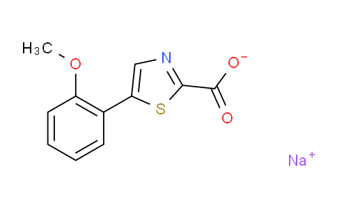 MC809876 | 1401425-24-8 | Sodium 5-(2-methoxyphenyl)thiazole-2-carboxylate