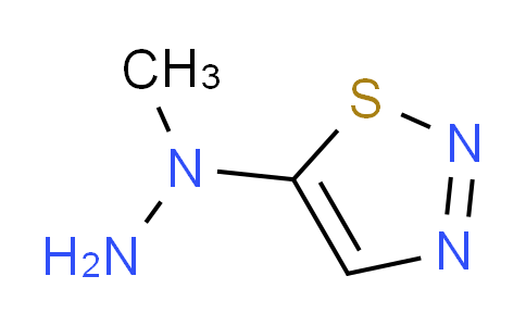 CAS No. 1147979-33-6, 5-(1-Methylhydrazinyl)-1,2,3-thiadiazole