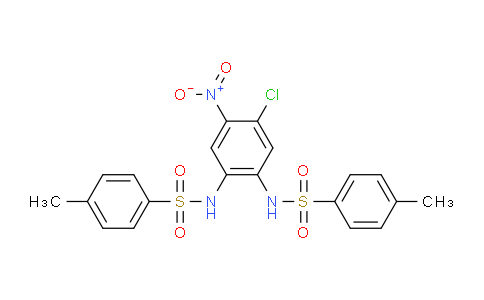 CAS No. 113269-04-8, N,N’-(4-Chloro-5-nitro-1,2-phenylene)bis(4-methylbenzenesulfonamide)