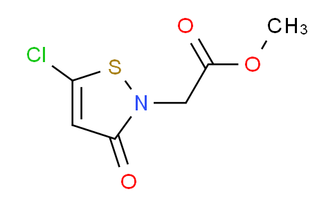 CAS No. 1134642-84-4, Methyl 2-(5-chloro-3-oxoisothiazol-2(3H)-yl)acetate