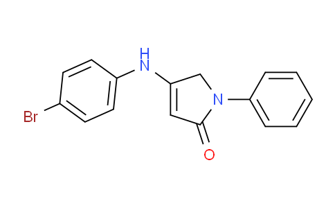 CAS No. 1217798-00-9, 4-((4-Bromophenyl)amino)-1-phenyl-1H-pyrrol-2(5H)-one