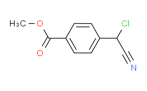 CAS No. 1707568-36-2, Methyl 4-(chloro(cyano)methyl)benzoate