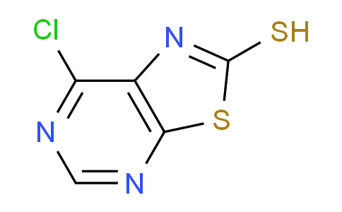 CAS No. 1707571-66-1, 7-Chlorothiazolo[5,4-d]pyrimidine-2-thiol