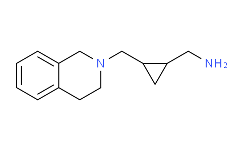 CAS No. 1707679-50-2, (2-((3,4-Dihydroisoquinolin-2(1H)-yl)methyl)cyclopropyl)methanamine