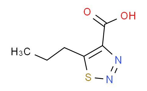 CAS No. 1707735-20-3, 5-Propyl-1,2,3-thiadiazole-4-carboxylic acid