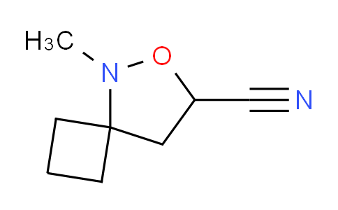 CAS No. 1706455-60-8, 5-Methyl-6-oxa-5-azaspiro[3.4]octane-7-carbonitrile