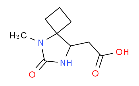CAS No. 1706533-03-0, 2-(5-Methyl-6-oxo-5,7-diazaspiro[3.4]octan-8-yl)acetic acid
