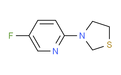 CAS No. 1707358-04-0, 3-(5-Fluoropyridin-2-yl)thiazolidine