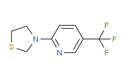 CAS No. 1707367-73-4, 3-(5-(Trifluoromethyl)pyridin-2-yl)thiazolidine