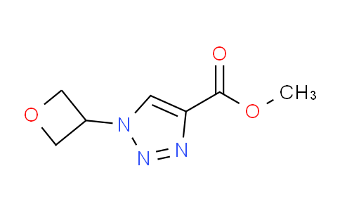 CAS No. 1707393-35-8, Methyl 1-(oxetan-3-yl)-1H-1,2,3-triazole-4-carboxylate