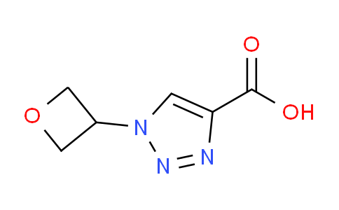 CAS No. 1707403-03-9, 1-(Oxetan-3-yl)-1H-1,2,3-triazole-4-carboxylic acid