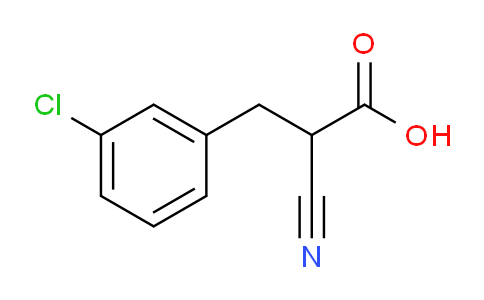CAS No. 1082249-01-1, 3-(3-Chlorophenyl)-2-cyanopropionic Acid