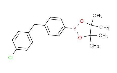 CAS No. 1870804-20-8, 4-(4-Chlorobenzyl)phenylboronic acid pinacol ester