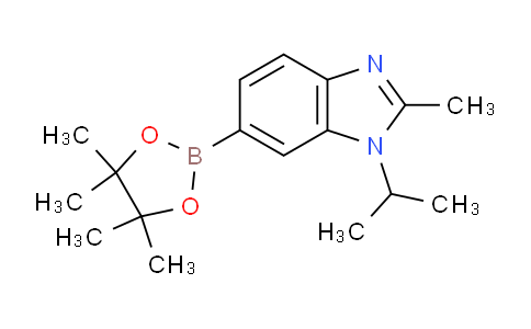 CAS No. 1873303-31-1, 1-Isopropyl-2-methyl-1H-benzimidazole-6-boronic Acid Pinacol Ester