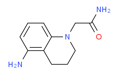 CAS No. 1248387-93-0, 2-(5-Amino-3,4-dihydroquinolin-1(2H)-yl)acetamide