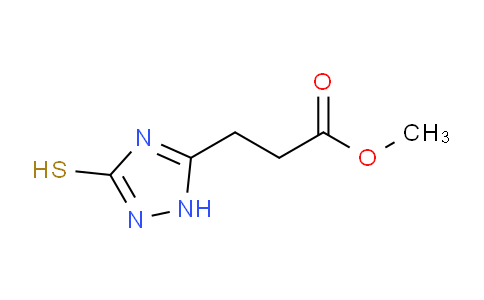CAS No. 1573547-21-3, Methyl 3-(3-mercapto-1H-1,2,4-triazol-5-yl)propanoate
