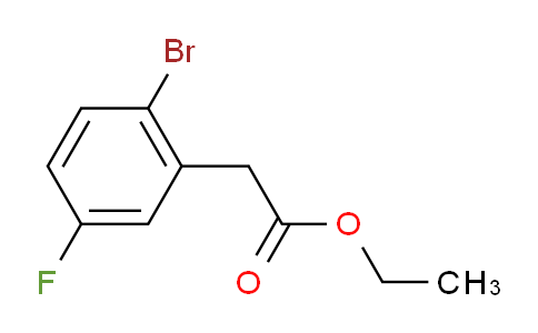 CAS No. 1214910-61-8, Ethyl 2-(2-Bromo-5-fluorophenyl)acetate