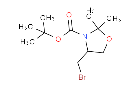 CAS No. 1192488-15-5, N-Boc-4-(bromomethyl)-2,2-dimethyloxazolidine