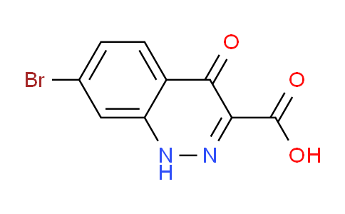 CAS No. 1194373-85-7, 7-Bromo-4-oxo-1,4-dihydrocinnoline-3-carboxylic acid