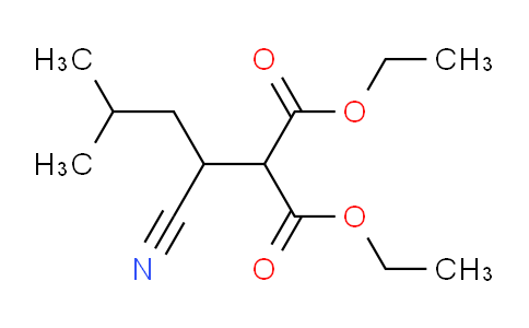 186038-82-4 | Diethyl 2-(1-cyano-3-methylbutyl)malonate