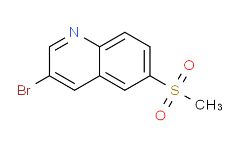CAS No. 1860894-29-6, 3-Bromo-6-(methylsulfonyl)quinoline