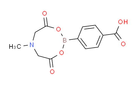 CAS No. 1072960-67-8, 4-(6-methyl-4,8-dioxo-1,3,6,2-dioxazaborocan-2-yl)benzoic acid