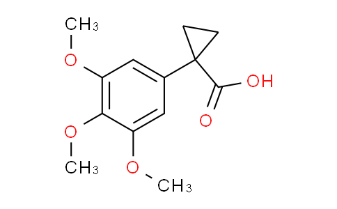 CAS No. 1033046-57-9, 1-(3,4,5-Trimethoxyphenyl)cyclopropanecarboxylic Acid