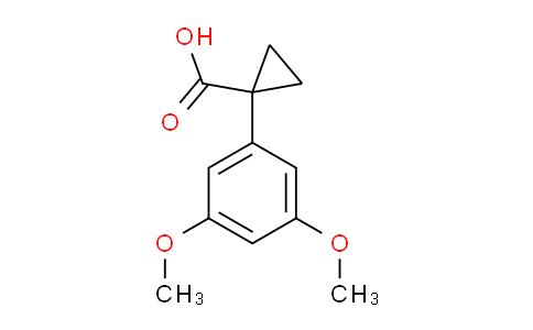 CAS No. 1033048-17-7, 1-(3,5-Dimethoxyphenyl)cyclopropanecarboxylic Acid