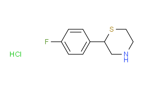 CAS No. 1185040-16-7, 2-(4-Fluorophenyl)thiomorpholine hydrochloride