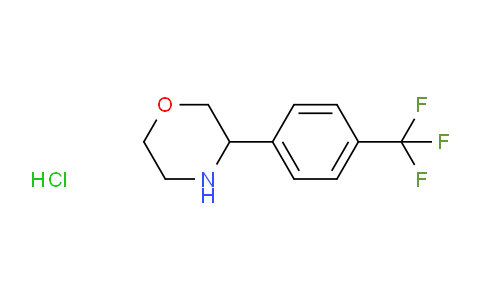 CAS No. 1185140-30-0, 3-[4-(TRIFLUOROMETHYL)PHENYL]MORPHOLINE HCL