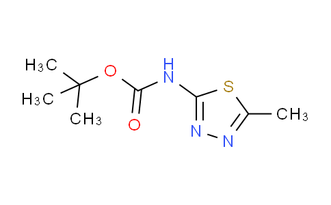 CAS No. 1692539-76-6, 2-(BOC-Amino)-5-methyl-1,3,4-thiadiazole
